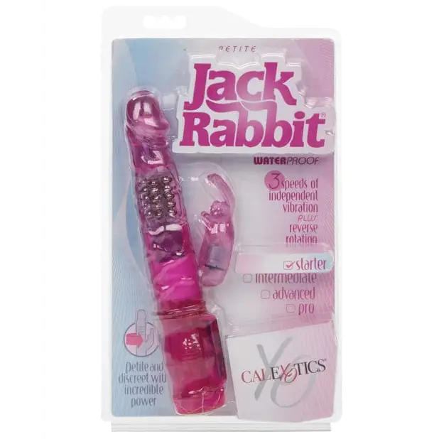 CalExotics Vibrator Pink Jack Rabbits Petite at the Haus of Shag