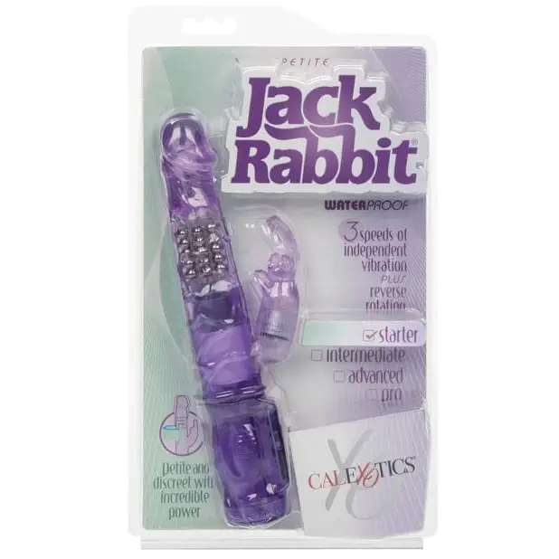 CalExotics Vibrator Purple Jack Rabbits Petite at the Haus of Shag