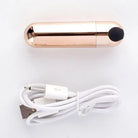 Jayden Rose Gold Rechargeable Vibrating Erection Ring - Cock Ring