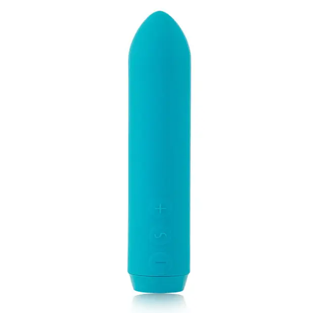 Je Joue Classic Bullet Vibrator Rechargeable Silicone with Finger Sleeve Teal - Bullet Vibrator