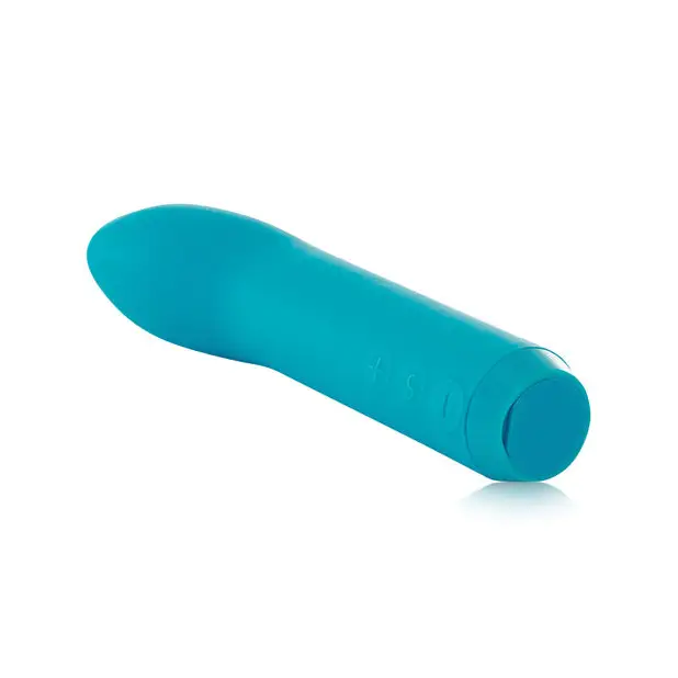 Je Joue G-Spot Bullet Teal showcasing the blue silicon silicone toy for intimate pleasure