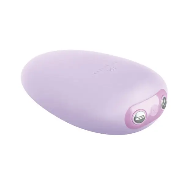 Mimi Soft: Purple portable clitoral vibrator with low-frequency, two-button control