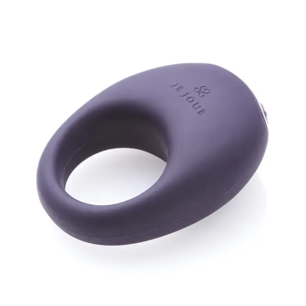 Je Joue Mio Rechargeable Vibrating Silicone Cock Ring Purple - Cock Ring