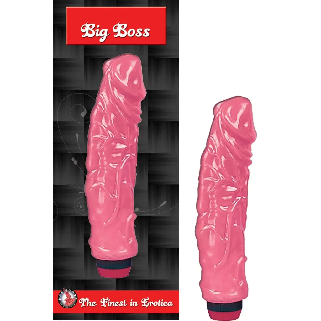 Jelly Big Boss Pink - Vibrators