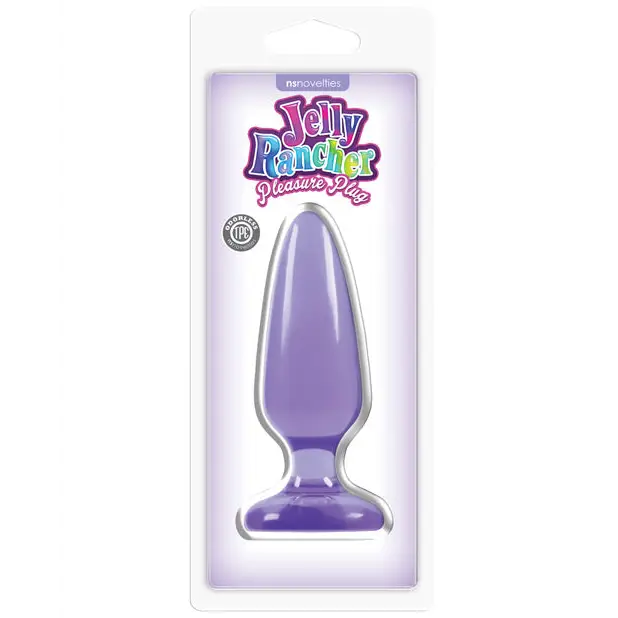 Jelly Rancher Pleasure Plug - Purple / Medium - Butt Plug