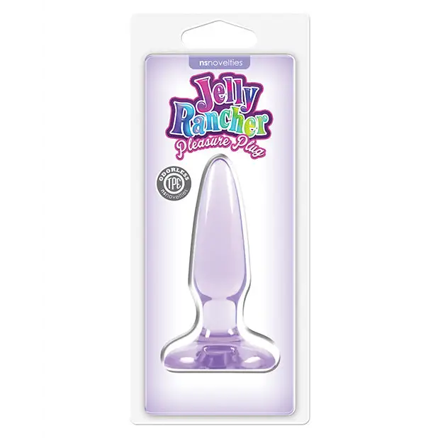 Jelly Rancher Pleasure Plug - Purple / Mini - Butt Plug