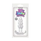 Jelly Rancher T Plug Ripple - Clear - Butt Plug