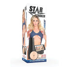 Adult novelty packaging for Jessa Rhodes Hard Case Pussy Stroker with revealing attire