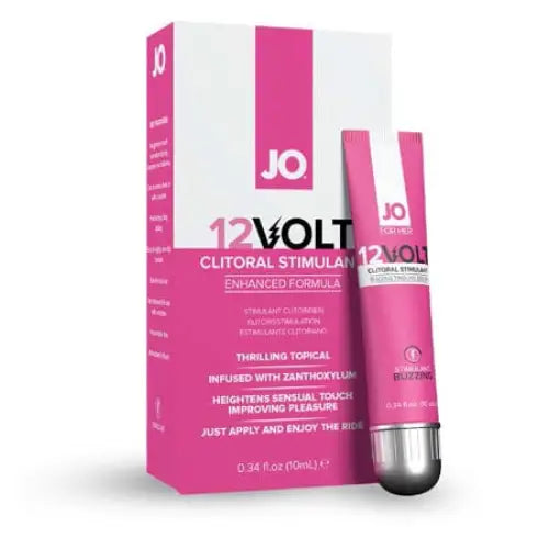 JO Enhancers and Stimulants JO 12 Volt - For Her 0.34 fl oz / 10ml at the Haus of Shag