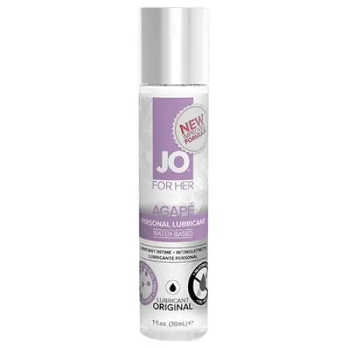 JO Lubricants and Toy Cleaners JO Agape Original 1oz at the Haus of Shag