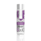 Bottle of JO All-In-One Massage Glide, lavender-scented, silicone-based, 4 fl oz