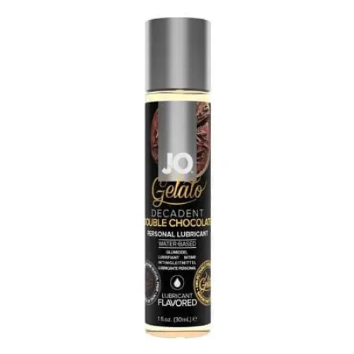 JO Lubricants and Toy Cleaners 1oz Jo Gelato Decadent Double Chocolate 1oz at the Haus of Shag