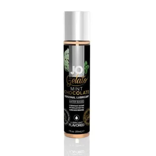 JO Gelato Mint Chocolate Lubricant (Water-Based) 1 fl oz/30 ml - Minty & Smooth Sensation