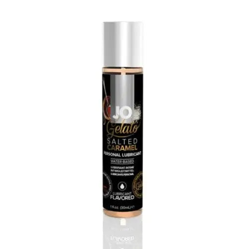 JO Lubricants and Toy Cleaners 1 Oz JO Gelato - Salted Caramel - Lubricant (Water-Based) 1 fl oz / 30 Ml at the Haus of Shag