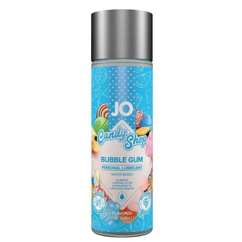 Jo H2O Flavored Candy Shop Bubble Gum Lubricant 2oz - Fun and Sweet Personal Lubrication