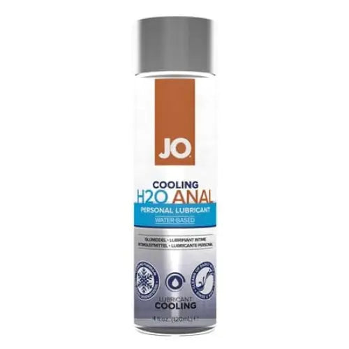 JO Lubricants and Toy Cleaners 4 Oz JO H2O Anal - Cooling - Lubricant (Water-Based) 2 oz. / 60 ml at the Haus of Shag