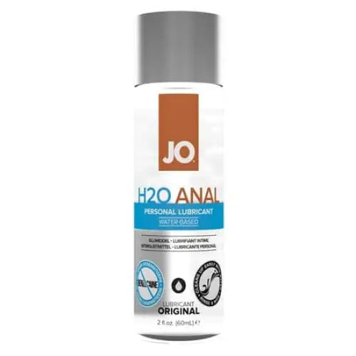 JO Lubricants and Toy Cleaners 2 Oz JO H2O Anal - Original - Lubricant (Water-Based) 2 oz. / 60 ml at the Haus of Shag