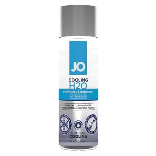 JO Lubricants and Toy Cleaners Cooling / 2 Oz JO H2O - Cooling - Lubricant (Water-Based) 2 oz. / 60 ml at the Haus of Shag