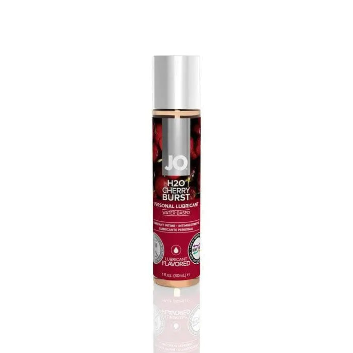 JO H2O Flavored Chocolate 4 fl oz personal lubricant bottle, cherry flavor