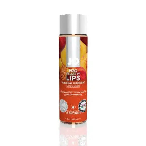 JO Lubricants and Toy Cleaners Peachy Lips / 4 Oz JO H2O Flavored - Chocolate - Lubricant (Water-Based) 4 fl. oz. / 120 ml at the Haus of Shag