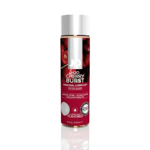 JO Lubricants and Toy Cleaners Cherry Burst / 4 Oz JO H2O Flavored - Chocolate - Lubricant (Water-Based) 4 fl. oz. / 120 ml at the Haus of Shag