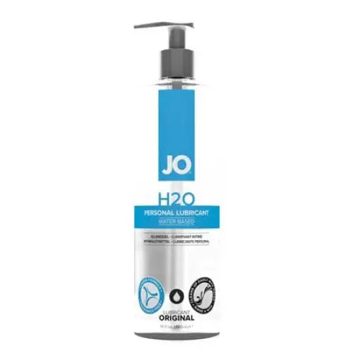 JO H2O Original water-based personal lubricant, pump dispenser, 16 fl oz / 480 ml