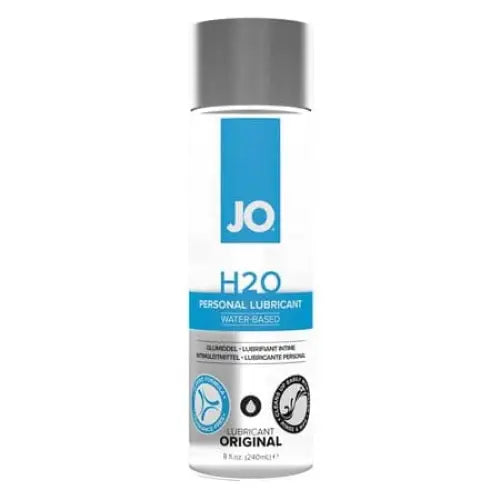 JO Lubricants and Toy Cleaners 8 Oz JO H2O - Original - Lubricant (Water-Based) 8 fl oz / 240 ml at the Haus of Shag