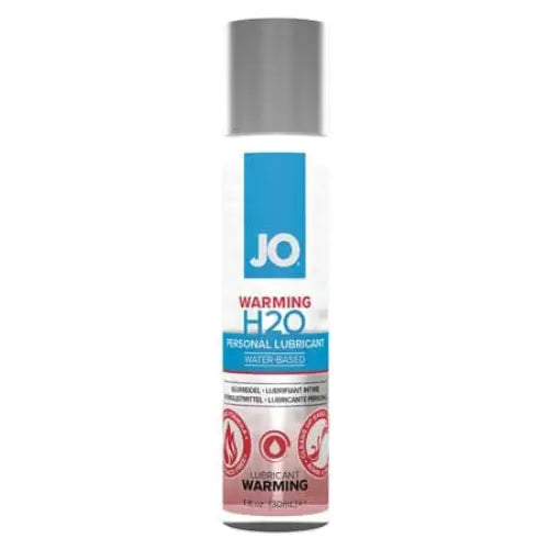 JO Lubricants and Toy Cleaners JO H2O Warming 1oz Water Based Lubricant at the Haus of Shag