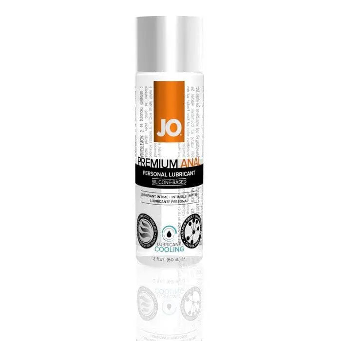 JO Lubricants and Toy Cleaners JO Premium Anal - Cooling - Lubricant (Silicone-Based) 4 oz. / 120 ml at the Haus of Shag