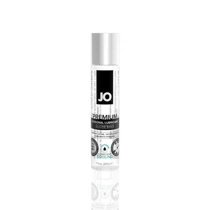 JO Lubricants and Toy Cleaners JO Premium Cooling 1oz Silicone Lubricant at the Haus of Shag