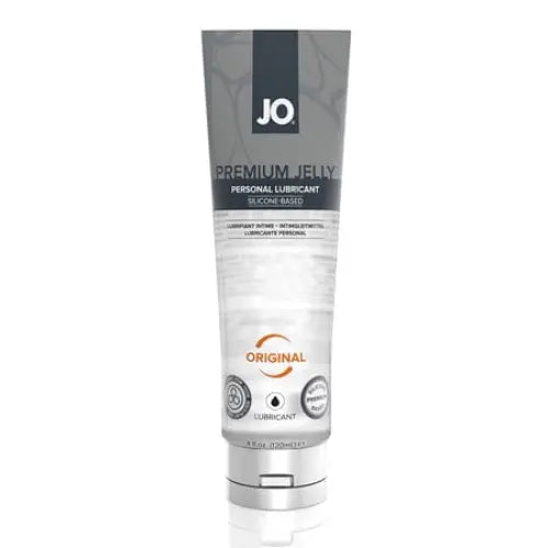 JO Lubricants and Toy Cleaners Original JO Premium Jelly - Original - Lubricant (Silicone-Based) 4 fl oz / 120 ml at the Haus of Shag