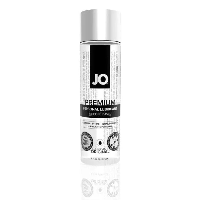 Bottle of JO Premium Original Lubricant - 4 oz / 120 ml silicone-based personal lubricant