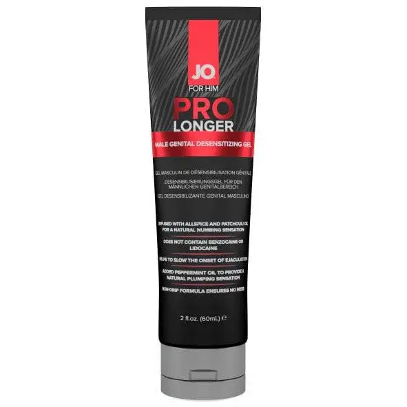 JO Enhancers and Stimulants JO Prolonger Gel - For Him 2 fl oz / 60ml at the Haus of Shag