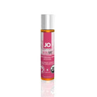 JO USDA Organic Strawberry Lubricant - 1 fl oz bottle with pink and silver packaging