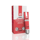 JO Warm & Buzzy Original Clitoral Stimulant in red/white water-based packaging with tube