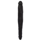 Jock 13 Inch Tapered Double Dong Black - Double Ended Dildo