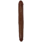 Curve Novelties Dildos Brown Jock 18 Inch Tapered Double Dong at the Haus of Shag