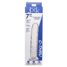 Jock C-Thru Slim Dildo bio skin-based clear phallic adult toy in retail packaging