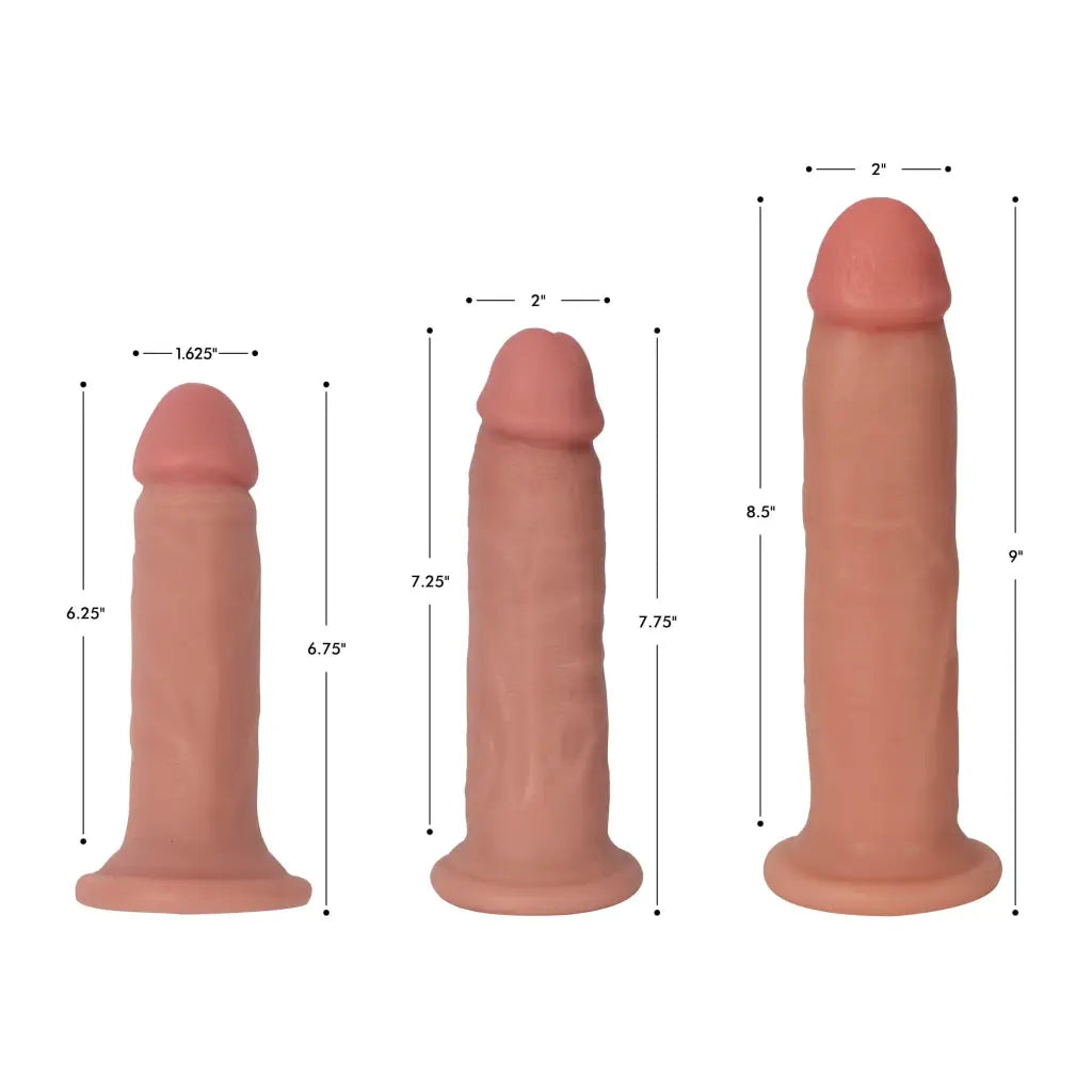 Curve Novelties Dildos 6' Jock Light Bareskin Dildo at the Haus of Shag