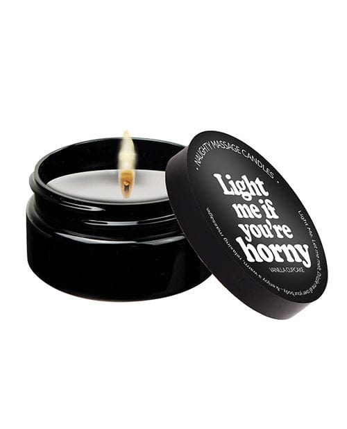 Kama Sutra Massage Candle Kama Sutra Mini Massage Candle - 2 Oz Light Me If You're Horny at the Haus of Shag