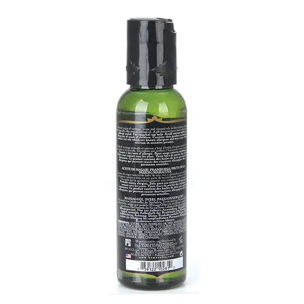 Kama Sutra Naturals Massage Oil - 2 Oz Island Passion Berry - Massage Oil