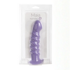 The purple male Dil Dil displayed in the Kendall Silicone Dong by Maia Toys