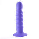 A purple Kendall Silicone Dong made of medical-grade silicone by Maia Toys