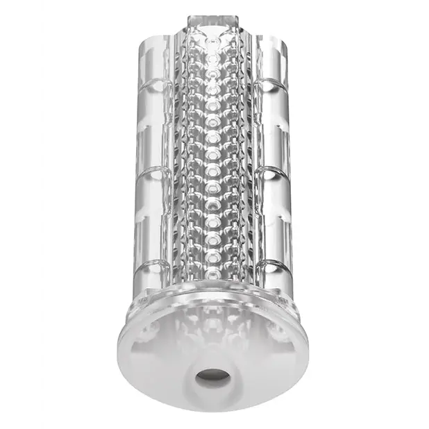 .kiiroo Power Sleeve For Titan - Clear - Manual Stroker