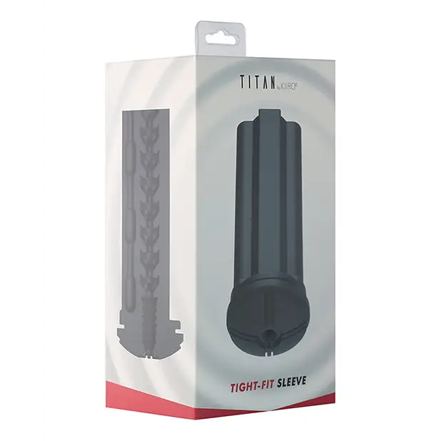 .kiiroo Tight Fit Sleeve For Titan - Black - Manual Stroker