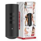 Kiiroo Titan The Experience Interactive Vibrating Stroker - Black - Manual Stroker