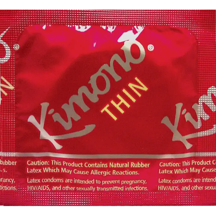 Kimono Lubricated Condom 12 Pk - Condoms