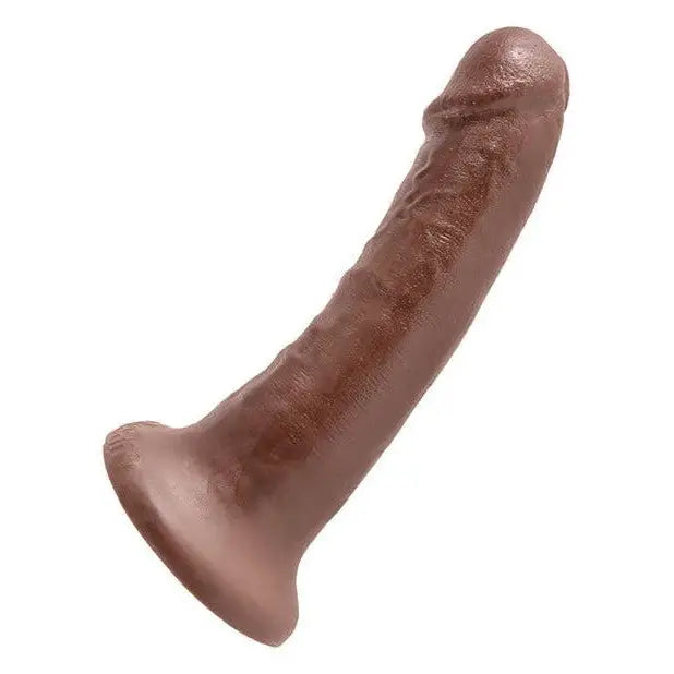 King Cock 6’ anatomically-shaped silicone dildo with suction cup base for adults