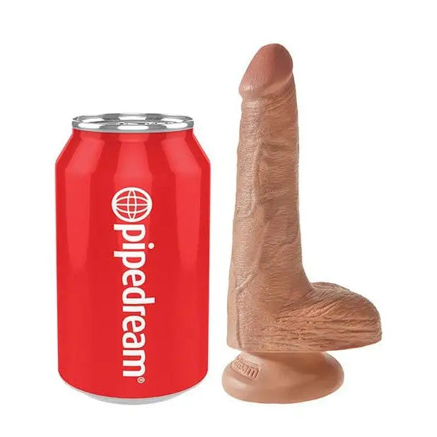 Product image for King Cock 6’ Cock with Balls showing ’I apologize’ message