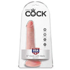 King Cock 6’ Cock with Balls - Flesh-colored phallic-shaped sex toy packaging